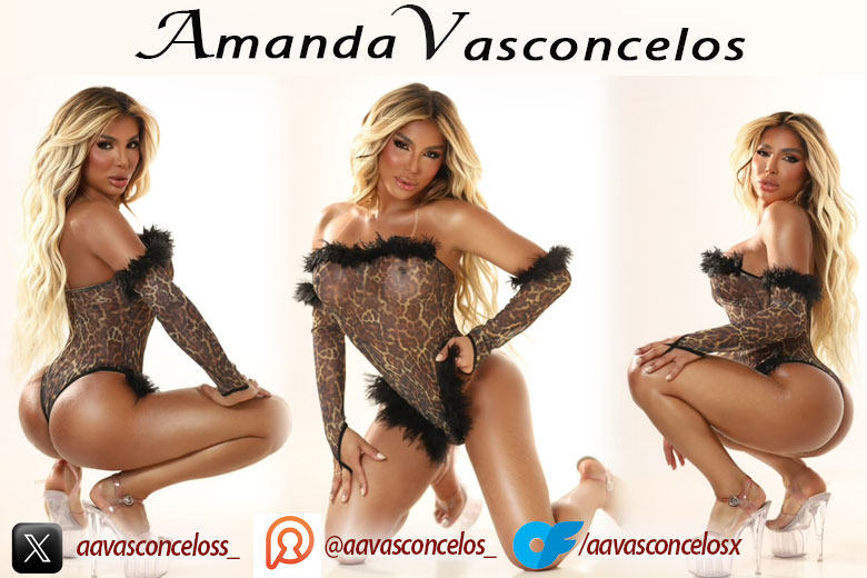 Amanda Vasconcelos  anuncio SP Muito prazer sou Amanda Vasconcelos consagrada pelos homens seletivos e de excelente gosto como a gata do gozo farto!!! Elegância de um mulherão porém na medida no ponto com 1,65 de altura e extremamente feminina (somente nós dois vamos saber do nosso segredo caso me contate até o seu hotel/motel) rosto de menina nova, seios perfeitamente grandes e calçando 37 nos pés. O dote de 19 cm sempre ereto ... Meu atendimento é impecável, sempre com muita elegância e sofisticação, procuro conduzir meu cliente da maneira mais agradável possível para termos uma experiência incrivelmente única. Sempre me importando com minha imagem e principalmente minha educação e prezo por isso sempr